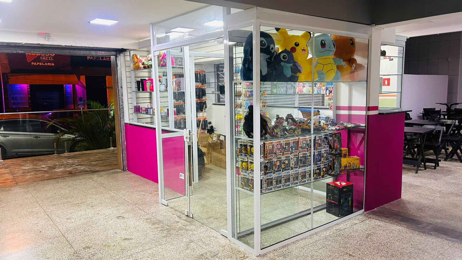 Fachada da loja Na Lojinha